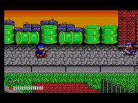 une photo d'Ã©cran de Dynamite Dux sur Sega Master System